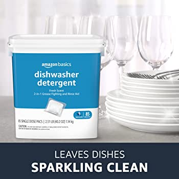 16. Amazon Basics Dishwasher Detergent Pacs