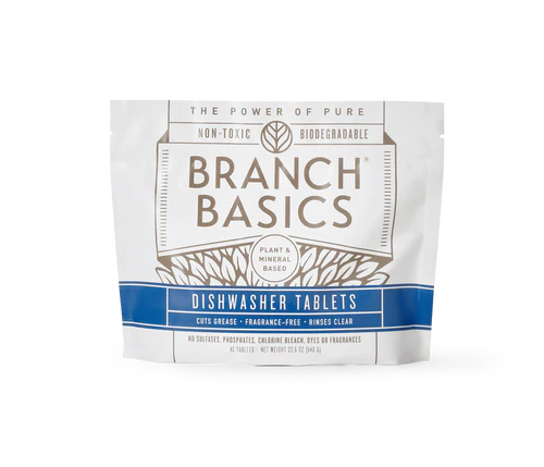 17. Branch Basics Dishwasher Tablets