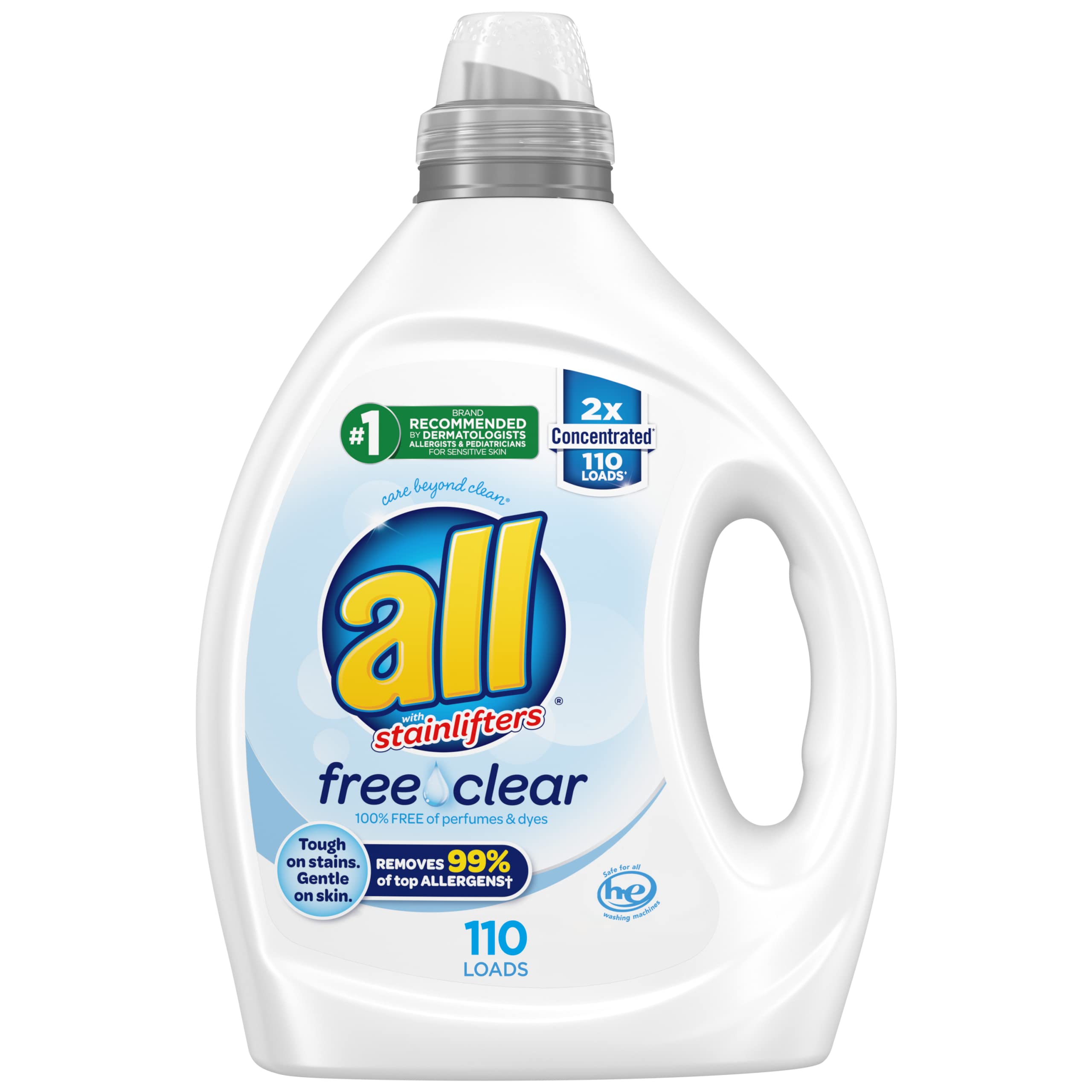 All Free _ Clear with Stainlifters Detergent