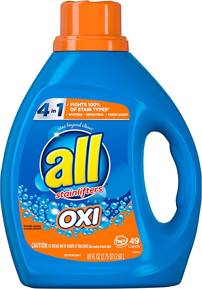 All Liquid Laundry Detergent OXI + Odor-1