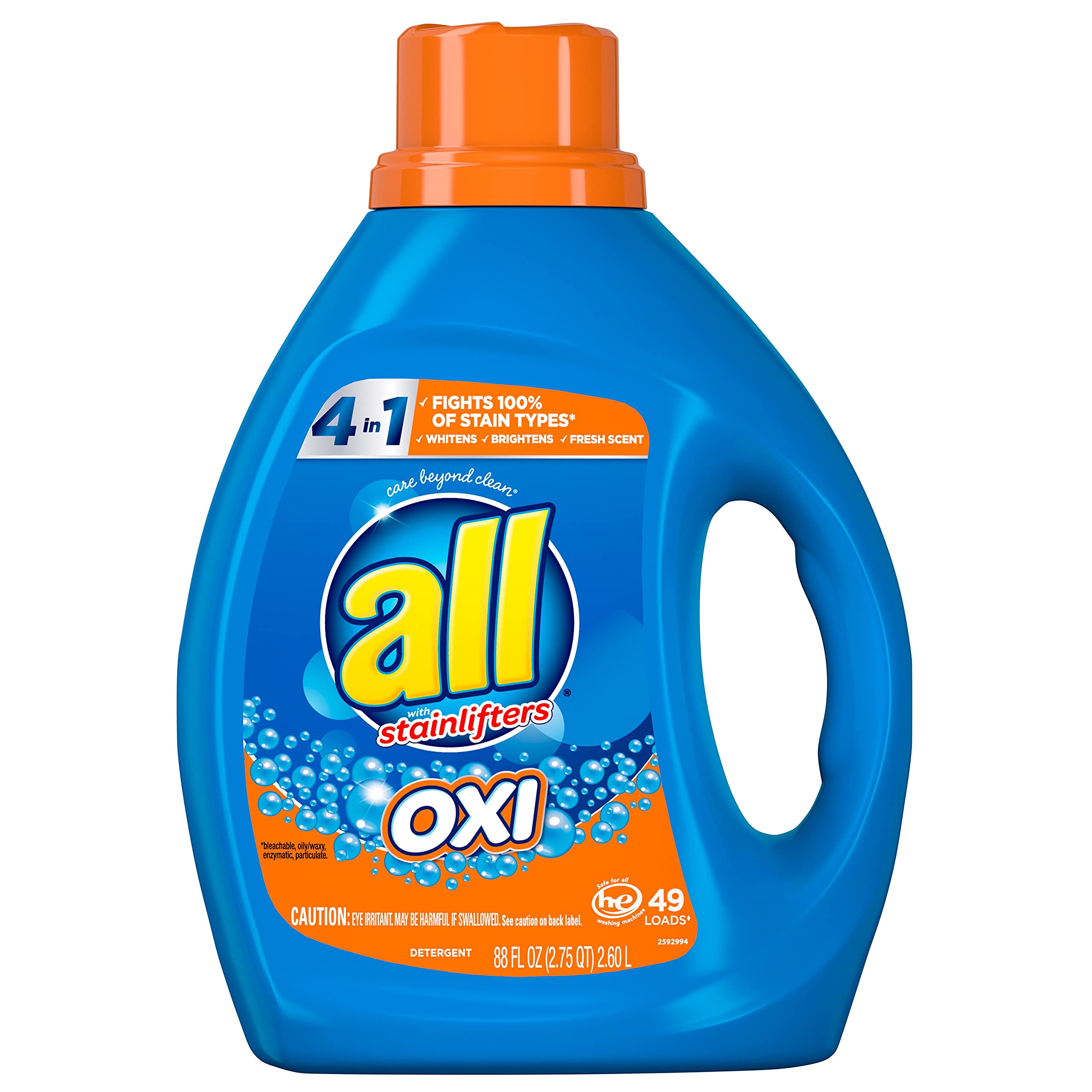All Liquid Laundry Detergent OXI + Odor-2