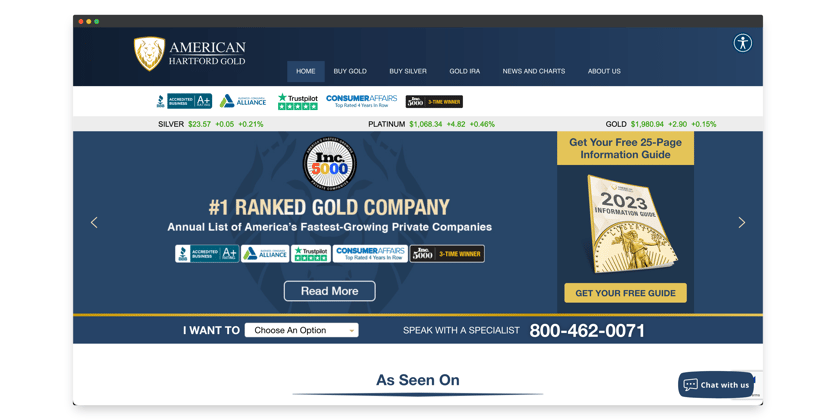 American Hartford Gold Precious Metals Company-1