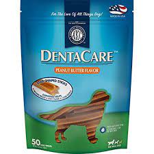 American Kennel Club DentaCare Mini Peanut Butter Flavored Dental Sticks