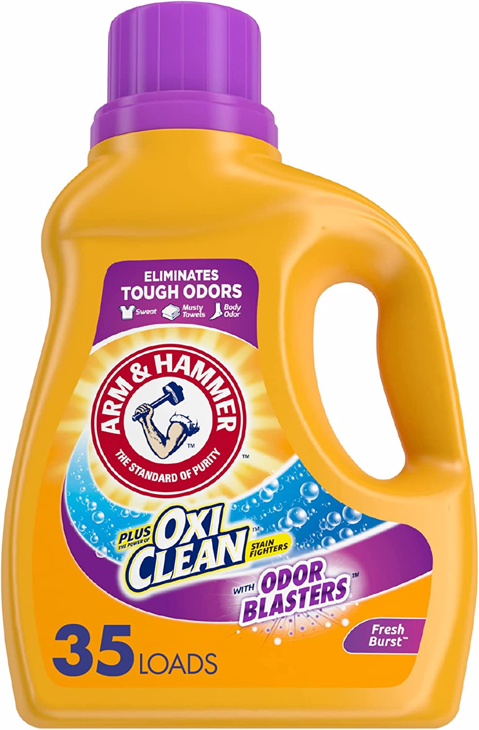 Arm _ Hammer Plus OxiClean Odor Blasters Laundry Detergent-1