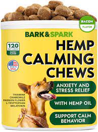 BARK&SPARK Calming Hemp Treats for Dogs