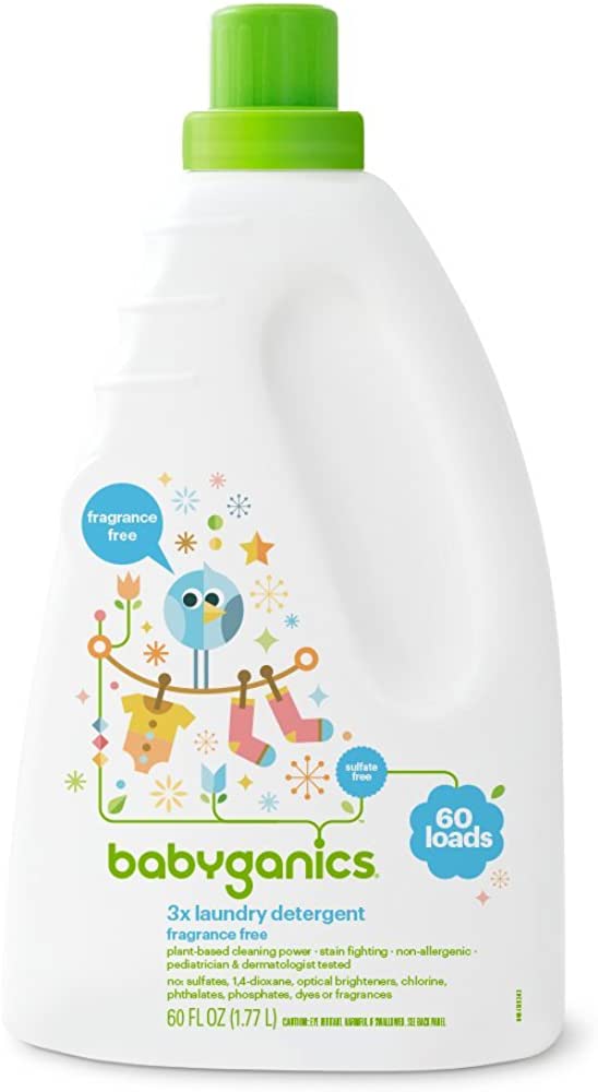 Babyganics Fragrance Free 3x Laundry Detergent-1