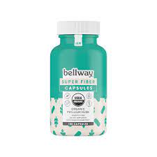 Bellway Organic Psyllium Husk Super Fiber Capsules-1