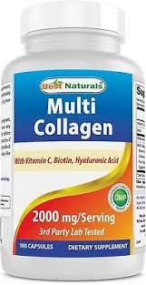 Best Naturals Multi Collagen Pills 2000mg for Women