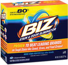 Biz Laundry Detergent Powder Booster, Stain & Odor Removal-1