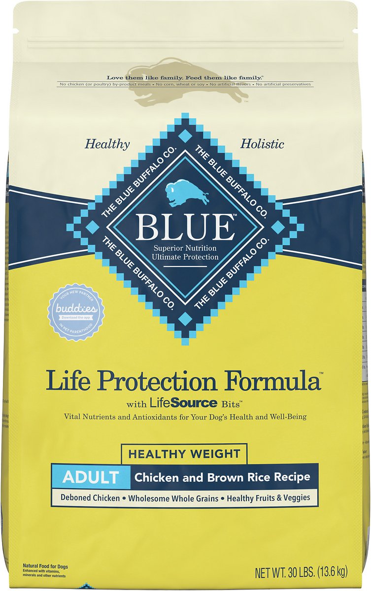 Blue Buffalo Life Protection Formula Healthy Weight Adult Chicken _ Brown Rice Recipe Dry Dog Food-1
