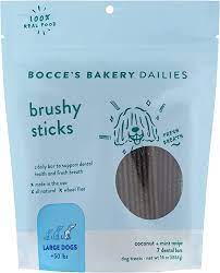Bocces Bakery Dailies Brushy Sticks to Support Oral Health & Fresh Breath