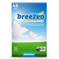 Breezeo Laundry Detergent Strips-1