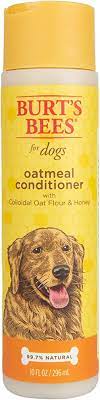 Burts Bees for Dogs Natural Oatmeal Conditioner with Colloidal Oat Flour & Honey