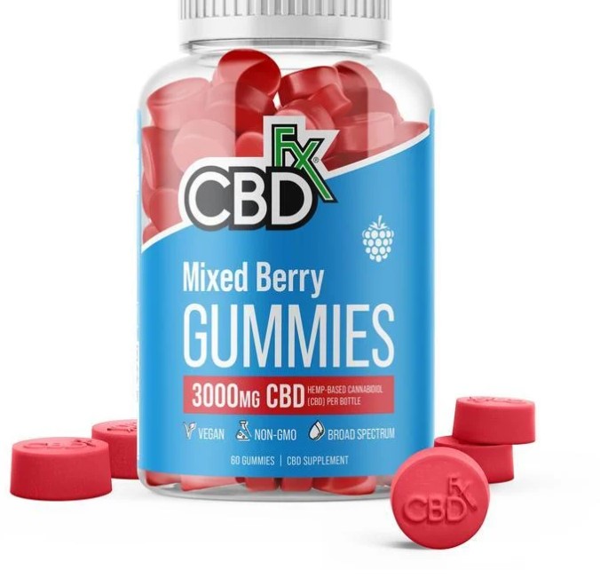 CBDfx Mixed Berry Gummies