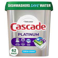 Cascade Platinum Dishwasher Pods