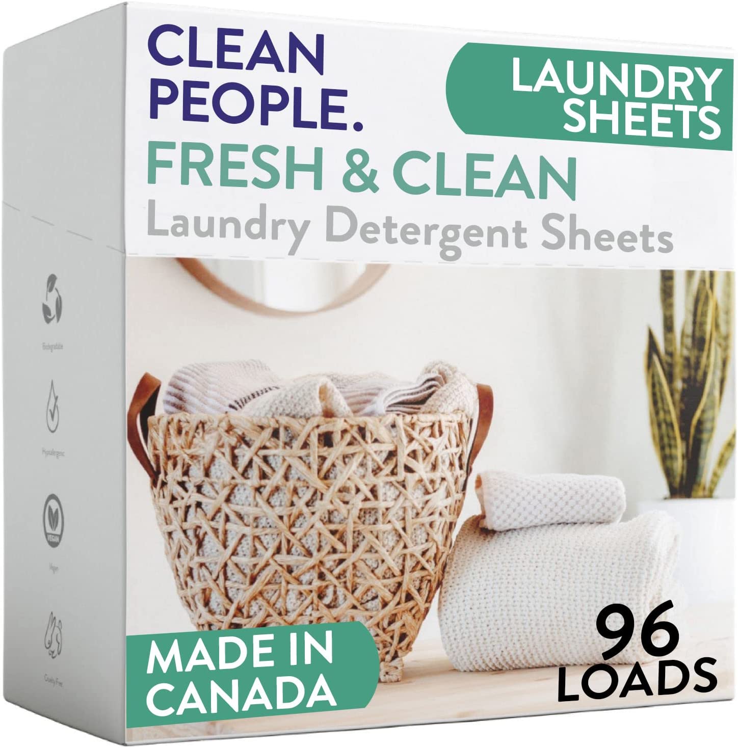 Clean People Laundry Detergent Sheets-1