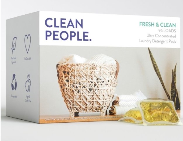 Clean People Liquid Laundry Detergent Pods -1