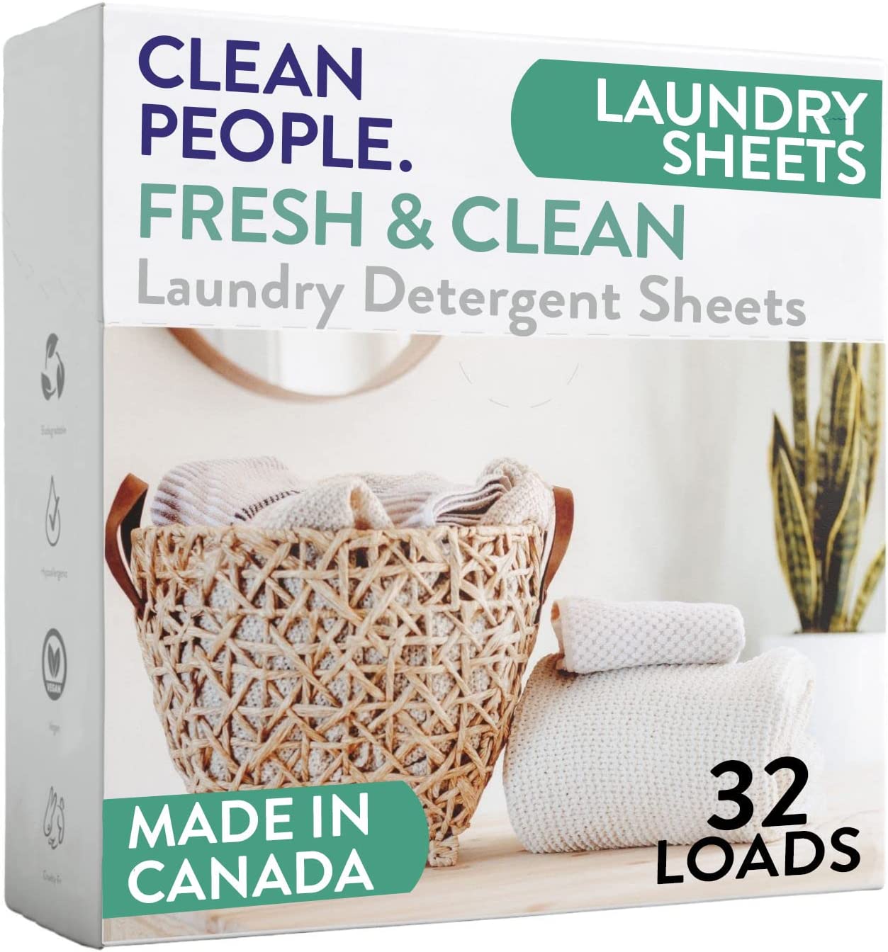 Clean People Ultra Concentrated Laundry Detergent Sheets-1