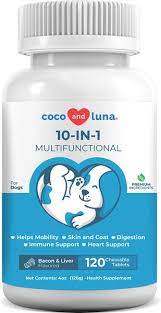 Coco and luna 10 in 1 Multivitamin for Dogs