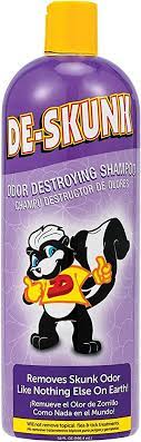 De-Skunk Odor Destroying Shampoo for Dogs