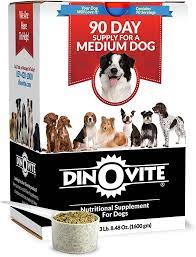 Dinovite Probiotic Supplement for Dogs - Omega 3 for Dogs