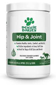 Doggie Dailies Glucosamine for Dogs, Advanced Hip and Joint Supplement for Dogs