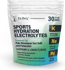 Dr. Berg Sports Hydration Electrolytes Powder w More Salt
