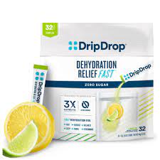 DripDrop Hydration - Zero Sugar Electrolyte Powder Packets Keto-1