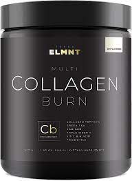 ELMNT Super Collagen Burn - Multi Collagen Powder w. Probiotics
