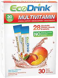 EcoDrink Multivitamin Energy Powder Drink Mix