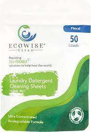 Ecowise Clean, Laundry Detergent Sheets Eco-Friendly Strips