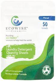 Ecowise Clean, Laundry Detergent Sheets-1