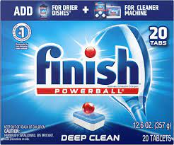 Finish - All in 1 - Dishwasher Detergent by Powerball