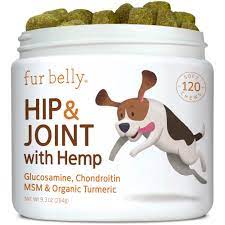 Fur belly Glucosamine for Dogs - Hip and Joint Supplement Dogs