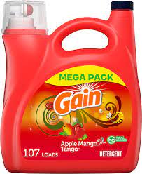 Gain + Aroma Boost Liquid Laundry Detergent, Apple Mango Tango Scent