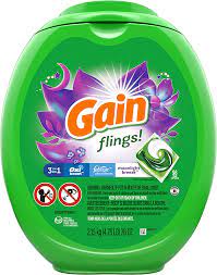 Gain Flings Laundry Detergent Soap Pods, High Efficiency (HE), Moonlight Breeze Scent-1