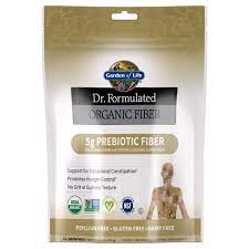 Garden of Life Dr Formulated Organic Fiber Supplement Powder Unflavored