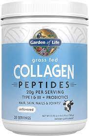 Garden of Life Grass Fed Hydrolyzed Collagen Protein Supplements