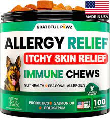 Grateful Paws Dog Allergy Relief Chews