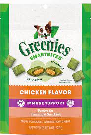 Greenies SMARTBITES Immune Support Crunchy & Soft Dog Treats