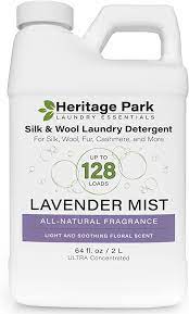 Heritage Park Silk & Wool All-Natural Lavender Mist Scent, pH-Neutral Laundry Detergent-1