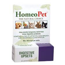 HomeoPet Digestive Upsets Natural Pet Digestive Support