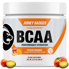 Honey Badger BCAA Amino Acids Electrolytes Powder, Keto, Vegan