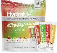 Hydralyte Low Sugar Rapid Rehydration - Lightly Sparkling Electrolyte Powder