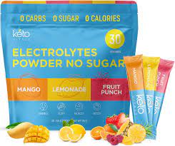 Keto Vitals Original Electrolyte Powder Stick Packs