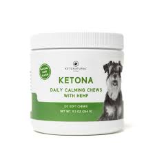 Ketona Daily Calming Chews With Hemp -- Natural Duck Flavor