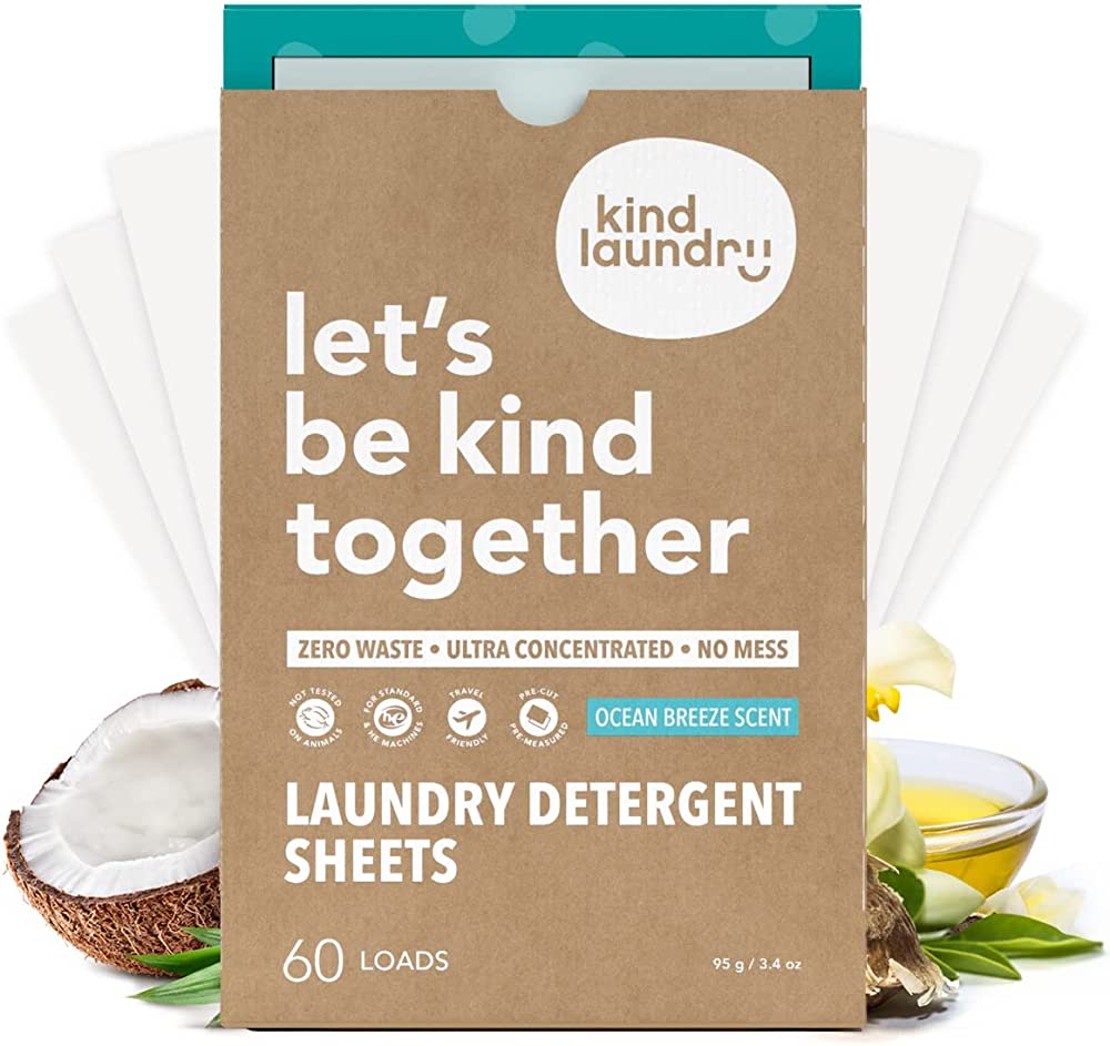 Kind Laundry Laundry Detergent Sheets