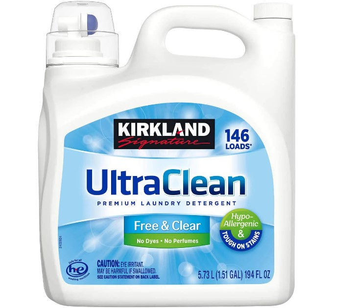Kirkland Signature Ultra Clean Free _ Clear HE Premiuim Laundry Detergent-1