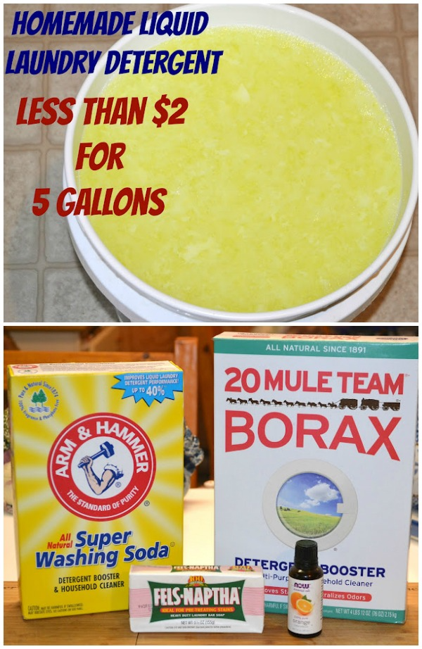 Laundry detergent with citric acid mrs happy homemade