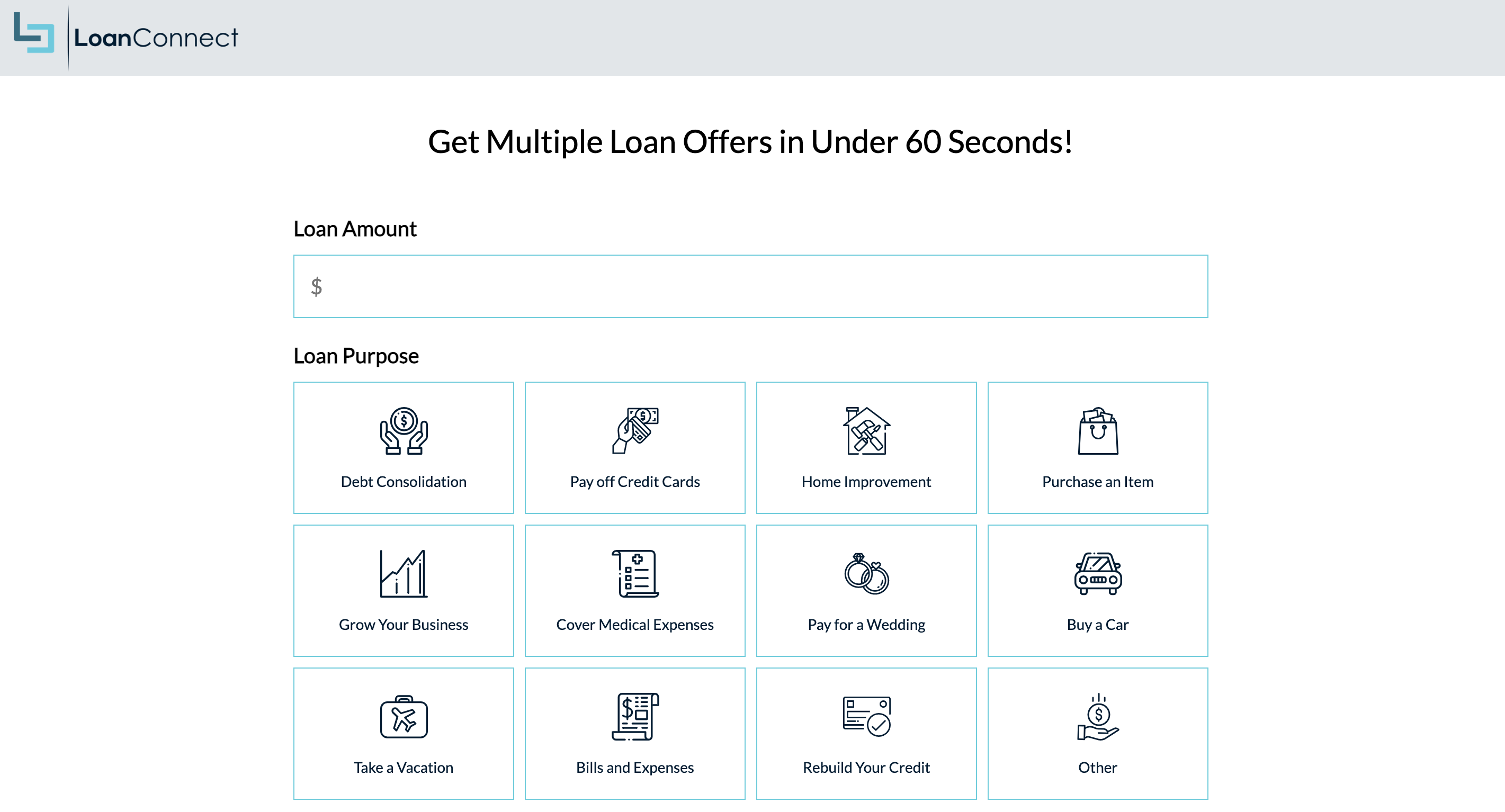 Loan Connect Page